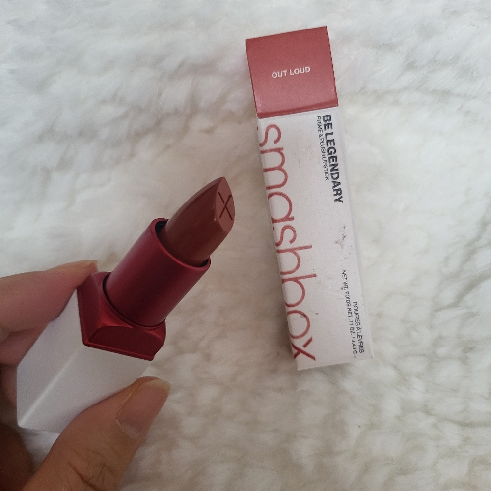 SmashBox Be Legendary Prime and Plush Lipstick - Out Loud  0.1oz